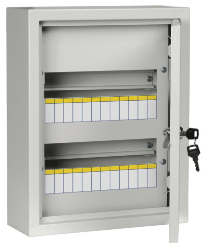 Корпус металлический ЩРн-24 (395х310х120мм) IP31 TITAN 3 IEK