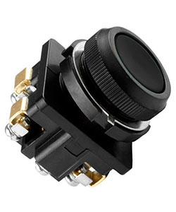 Кнопка КЕ 031/2 черная