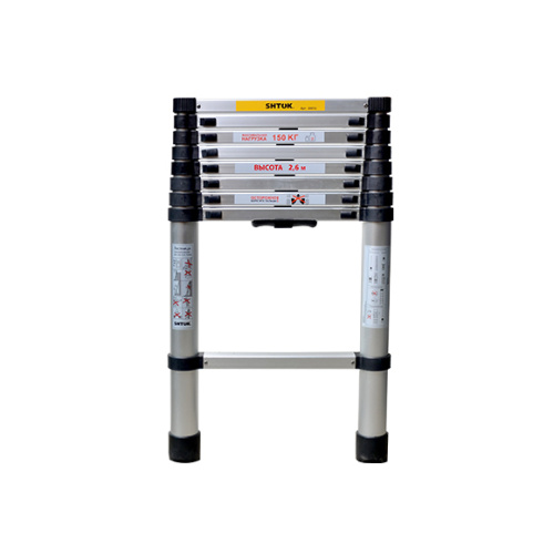 Лестница телескопическая 3,8м (без чехла) ШТОК
