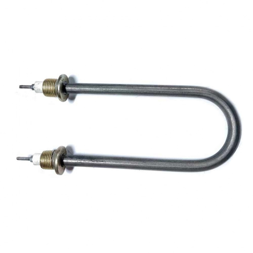 ТЭН 2000Вт L 185мм - нерж (тип 45А 12/2,0 j 220 R30 ф2 ш1/2)