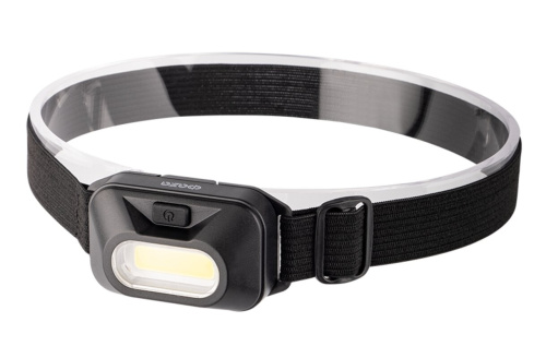 Фонарь Налобный ФАZА H9-L1W-bk налобн. 1Вт COB, 3xAAA, черн.