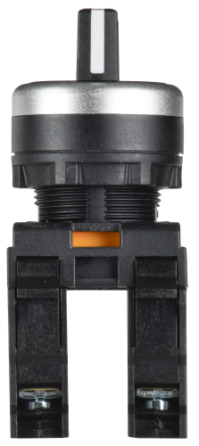 Переключатель на 3 положения возвратный 2NO чёрный MASTER IEK