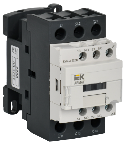 Контактор КМИ-А-23212 LC1D 32А 24В/АС3 1NO/1NC ARMAT IEK