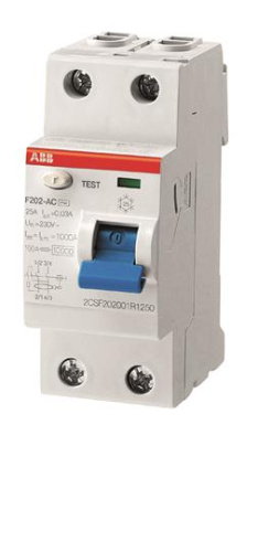 ABB F202AC УЗО 2Р 16А 30mA (AC)