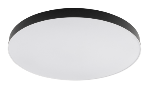 Светильник светодиодный декоративный PPB   LUNA 80w 4000K BLACK IP20 D480*60  Jazzway