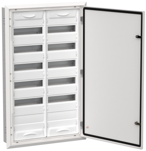 Корпус металлический ЩРв-144 (2х72) 1005х625х130мм IP31 белый (одна дверь) TITAN 5 IEK