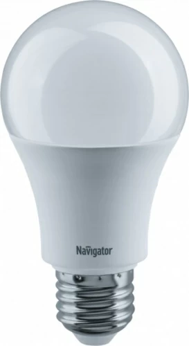 Лампа Navigator NLL-A60-12-230-2.7K-E27 (Standart) 12Вт грушевидная