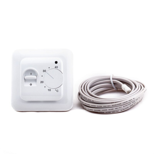 Терморегулятор RTC 70.26 SL белый с датчиком