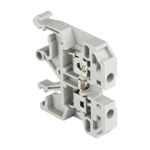 Клемма проходная винтовая JXB 2.5 мм2 серая EKF