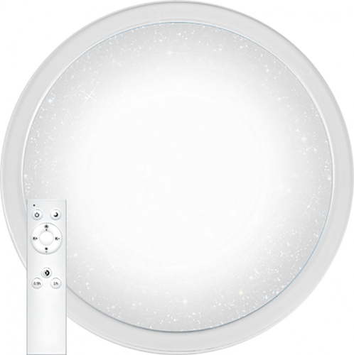 Светильник светодиодный управляемый STARLIGHT с кантом и пультом, с батарейками 2*ААА, 36W, Max. 290