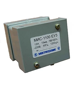 Электромагнит МИС-1100 ЕУ3, 380В, тянущее исполнение, ПВ 100%, IP20, с жесткими выводами