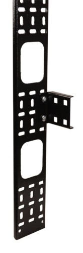 Вертикальный кабельный органайзер 33U, 75x12мм, черный ITK