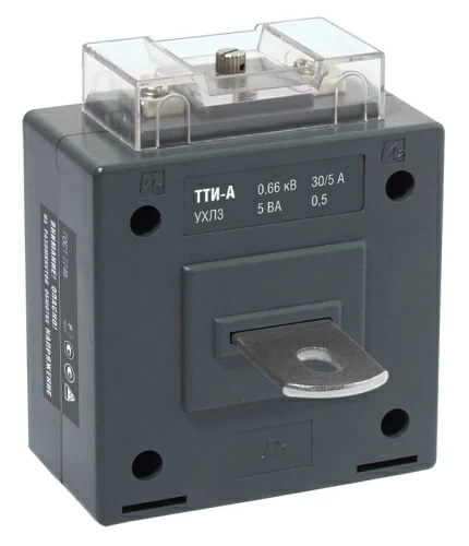 Трансформатор тока ТТИ-А  300/5А  5ВА  класс 0,5S  IEK