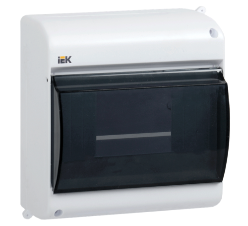 Бокс с прозр. крышкой КМПн 2/6 для 6 авт. выкл. IEK