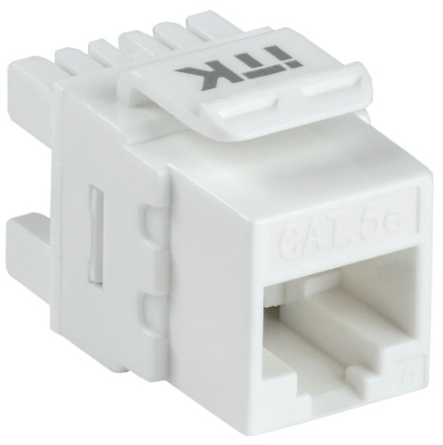 Модуль Keystone Jack кат.5E UTP 110 IDC 180град ITK