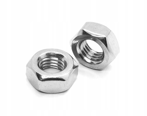 Гайка шестигранная М6, цинк. (DIN934)