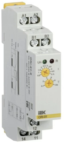 Реле тока ORI. 0,5-5 А. 24-240 В AC / 24 В DC IEK