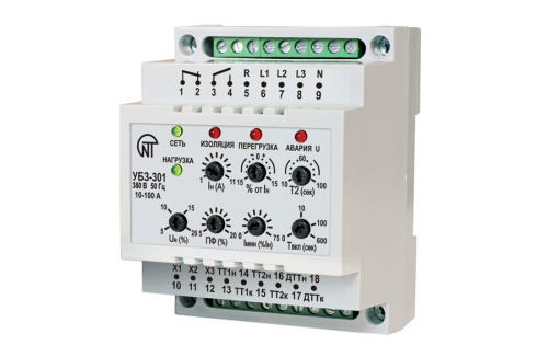 Универсальный блок защиты УБЗ-301 63-630А