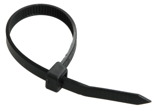 Хомут 8,8х500мм нейлон черный (100шт) IEK