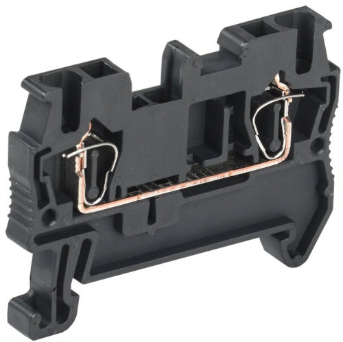 Клемма пружинная КПИ 2в-2,5 31А черная IEK