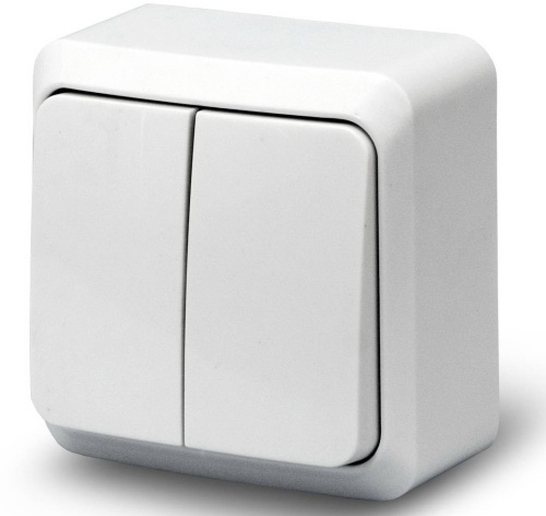 Выключатель 2кл ОП 10А Fazenda 7023 Powerman