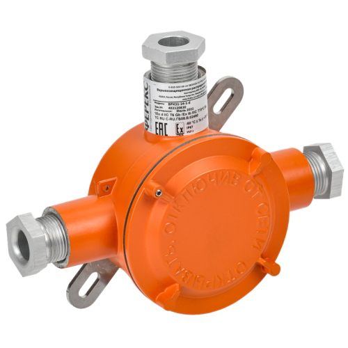 Коробка взрывозащищенная распределительная ВРК-31-24-1-d с 3 вводами IEK