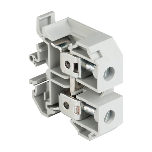 Клемма проходная винтовая JXB 35 мм2 серая EKF