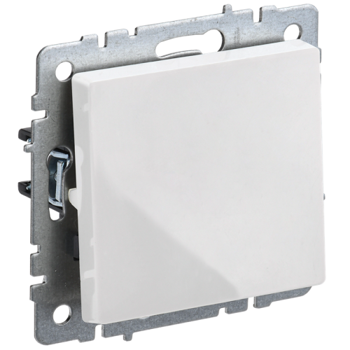 Выключатель 1-клавишный перекрестный 10А ВС10-1-3-БрБ белый BRITE IEK