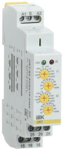 Реле циклическое ORT 2 контакта 12-240В AC/DC IEK