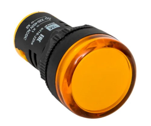 Матрица светодиодная AD16-22HS желтый 220-400 В AC/DC EKF