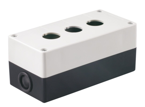 Корпус КП103 для кнопок 3места белый ИЭК