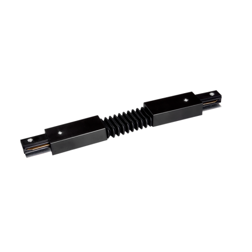 Коннектор PTR CF-BL гибкий черный F-обр. Jazzway