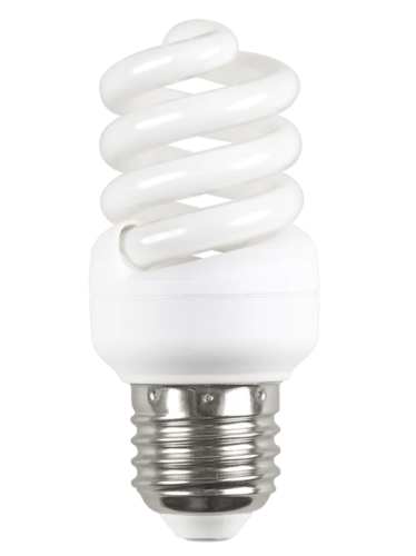 Лампа энергосберегающая спираль КЭЛ-FS Е27 9Вт 4000К Т2 ИЭК