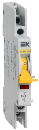 Контакт состояния КСB47-60М на DIN-рейку для ВА47-60M IEK