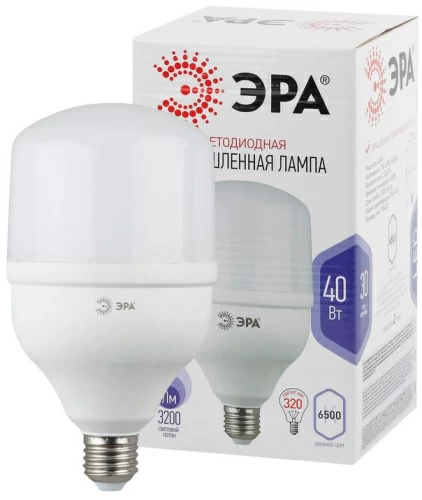 Лампа светодиодная  ЭРА LED smd POWER 40W-6500-E27
