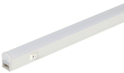 Линейный светодиодный светильник ЭРА LLED-01-16W-6500-W 16Вт 6500K L1174мм с выключателем
