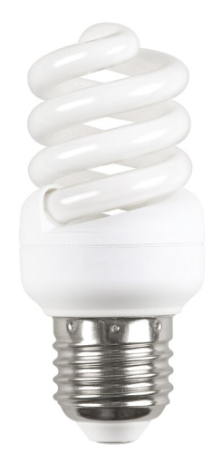 Лампа энергосберегающая спираль КЭЛ-FS Е27 11Вт 2700К Т2 ИЭК