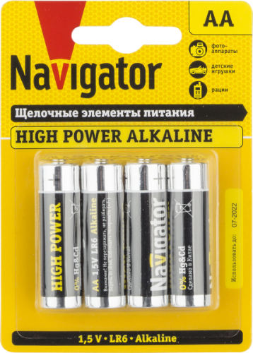 Элемент питания Navigator 94753 NBT-NE-LR6-BP4