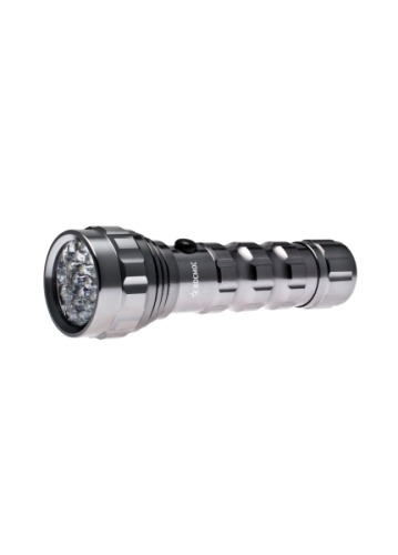 Фонарь Космос 3721-Е-LED (3xR03 в компл.) 21св/д (200lm), серебр./алюминий, BL