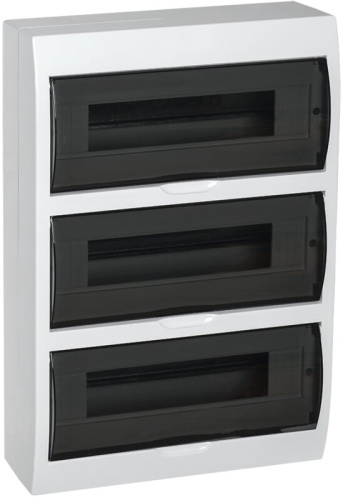 Корпус пластиковый ЩРН-Пк-45 IP41 белый KREPTA 3 IEK