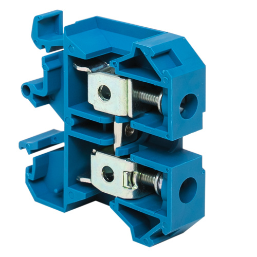Клемма проходная винтовая JXB 16 мм2 синяя EKF