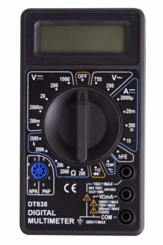 Мультиметр портативный М838 (DT838) PROconnect