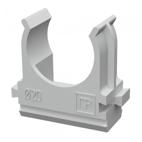 Крепеж-клипса d40 мм АБС-пластик (30шт/300шт уп/кор) Промрукав