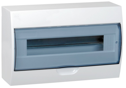 Корпус пластиковый ЩРН-П-18 IP41 белый KREPTA 3 IEK