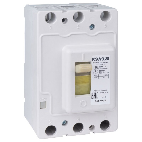 Автомат ВА57Ф35-340010-25А-250-400AC-УХЛ3-КЭАЗ