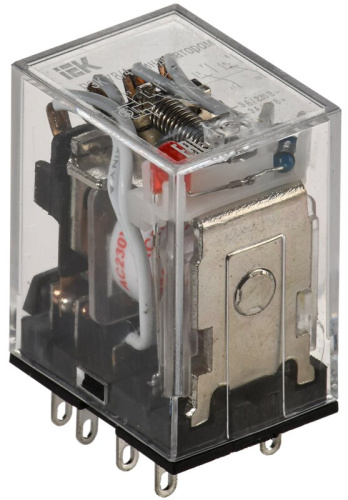 Реле РЭК78/4(MY4) с индикацией 3А 230В AC IEK
