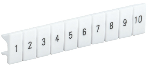 Маркеры для КПИ-4мм2 с нумерацией №№ 1-10 IEK