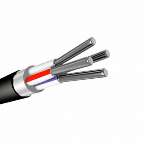 Кабель АВВГнг 4х4