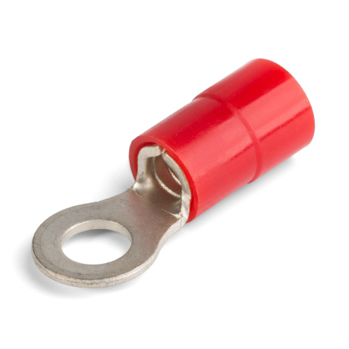 Наконечник кабельный кольцевой изолированный  НКИ(н) 10–6 серия ПРОФИ (КВТ)