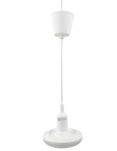 Лампа светодиодная LED-UFO 15Вт 230В 4000К 1350Лм 150мм с силиконовым патроном Е27 со шнуром 1м БЕЛЫ